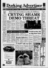 Dorking and Leatherhead Advertiser Thursday 07 December 1989 Page 1
