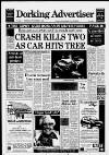 Dorking and Leatherhead Advertiser Thursday 01 November 1990 Page 1
