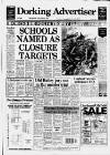 Dorking and Leatherhead Advertiser Thursday 30 January 1992 Page 1