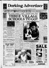 Dorking and Leatherhead Advertiser Thursday 25 June 1992 Page 1