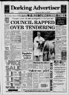 Dorking and Leatherhead Advertiser Thursday 23 July 1992 Page 1