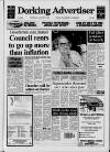 Dorking and Leatherhead Advertiser Thursday 14 January 1993 Page 1