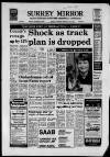 Surrey Mirror Friday 24 January 1986 Page 1