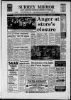 Surrey Mirror Friday 21 February 1986 Page 1