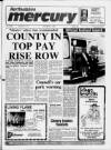 Hertford Mercury and Reformer Friday 31 October 1986 Page 1
