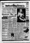 Retford, Gainsborough & Worksop Times Thursday 11 October 1990 Page 1