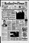 Retford, Gainsborough & Worksop Times Thursday 19 January 1995 Page 1