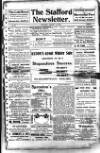 Staffordshire Newsletter Saturday 18 January 1908 Page 1
