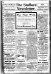 Staffordshire Newsletter Saturday 01 February 1908 Page 1
