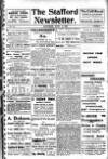 Staffordshire Newsletter Saturday 13 June 1908 Page 1