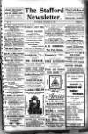 Staffordshire Newsletter Saturday 31 October 1908 Page 1