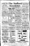 Staffordshire Newsletter Saturday 27 March 1909 Page 1