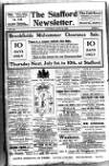 Staffordshire Newsletter Saturday 26 June 1909 Page 1