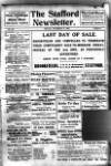 Staffordshire Newsletter Friday 24 December 1909 Page 1