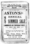 Staffordshire Newsletter Saturday 29 June 1912 Page 1