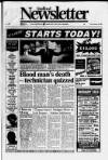 Staffordshire Newsletter Friday 22 January 1988 Page 1