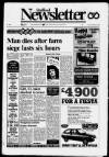Staffordshire Newsletter Friday 03 February 1989 Page 1