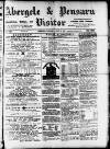 Abergele & Pensarn Visitor Saturday 16 July 1881 Page 1