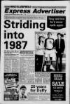 Macclesfield Express Thursday 01 January 1987 Page 1