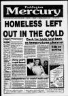 Paddington Mercury Thursday 13 December 1990 Page 1