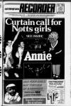 Nottingham Recorder Thursday 11 November 1982 Page 1