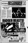 Nottingham Recorder Thursday 18 November 1982 Page 1