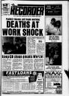 Nottingham Recorder Thursday 17 October 1985 Page 1