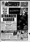 Nottingham Recorder Thursday 12 December 1985 Page 1