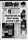 Nottingham Recorder Thursday 11 January 1990 Page 1