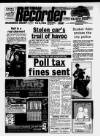 Nottingham Recorder Thursday 08 February 1990 Page 1