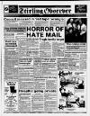 Stirling Observer Friday 13 October 1989 Page 1