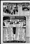 Oldham Advertiser Thursday 13 November 1986 Page 18