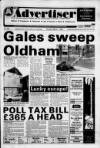 Oldham Advertiser Thursday 01 March 1990 Page 1
