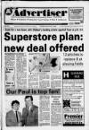 Oldham Advertiser Thursday 08 November 1990 Page 1