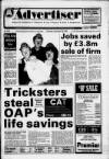 Oldham Advertiser Thursday 29 November 1990 Page 1