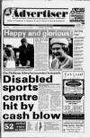 Oldham Advertiser Thursday 23 July 1992 Page 1