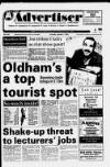 Oldham Advertiser Thursday 07 January 1993 Page 1
