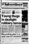 Oldham Advertiser Thursday 18 March 1993 Page 1