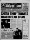 Oldham Advertiser Thursday 08 January 1998 Page 1