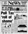 Bebington News Wednesday 15 January 1992 Page 1