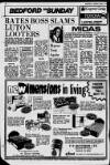 BEDFORD on SUNDAY March 6 197 Kingsway Garage i BEDFORD '“SUNDAY RATES BOSS SLAMS LUTON LOOTERS 1 KINGSWAY BEDFORD Telephone: