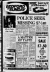Bedfordshire on Sunday Sunday 15 January 1978 Page 1