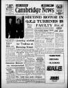 Cambridge Daily News Monday 06 January 1969 Page 1