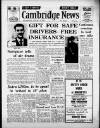 Cambridge Daily News Wednesday 08 January 1969 Page 1