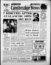 Cambridge Daily News Wednesday 19 February 1969 Page 1