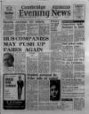 Cambridge Daily News Wednesday 09 January 1980 Page 1
