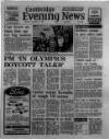 Cambridge Daily News Monday 14 January 1980 Page 1