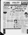 Cambridge Daily News Tuesday 05 August 1986 Page 23