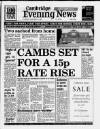 Cambridge Daily News Tuesday 19 January 1988 Page 1