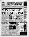 Cambridge Daily News Tuesday 01 November 1988 Page 1